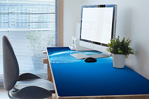 Sous-main de bureau vinyle 120x60cm pour protéger votre table des rayures - 3