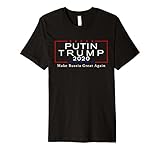Putin Trump 2020 T-Shirt Make Russia Great Again