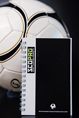SCOPRO Soccer Coaching Notepad 5.5