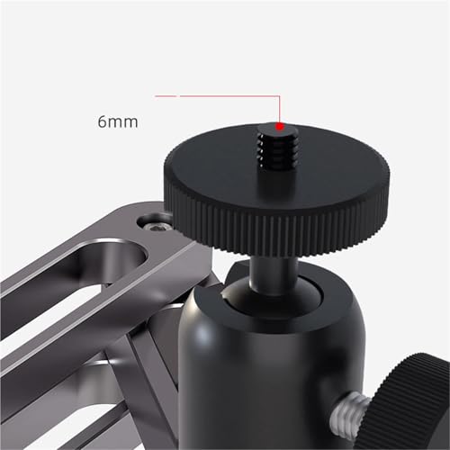 Soporte proyector pared de aluminio resistente y colgador compacto duradero 6