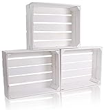 STABIL: Im Gegensatz zu anderen Dekokisten sind unsere Holzkisten alle genagelt und nicht genietet. Dadurch sind die Kisten deutlich robuster und hochwertiger.