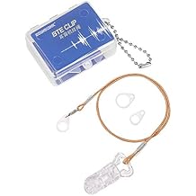 Hearing Aids Clip - Unilateral Portable Hang Rope Anti-Lost Lanyard Clip for Seniors Beige