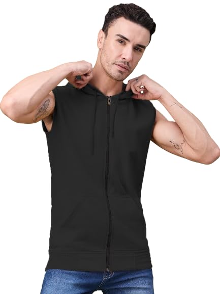 Regular Fit Fleece Hoodies for Men-image-25