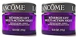 Renergie Lift Multi-Action Night Lifting and Firming Night Cream for All Skin Types, 2 Jars, 0.5 oz....