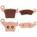 ECCPP Front and Rear Sintered Brake Pads Fits Honda CR125R CR250R CRF450R FA185 FA346