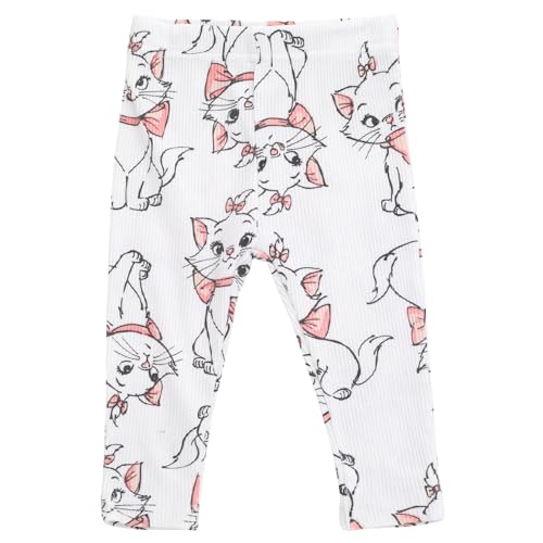 Image of Disney Girls' Ribbed Long Sleeve Tee and Pants Set for Baby & Kids