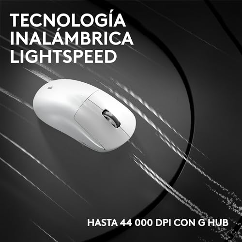 Ratón inalámbrico Logitech G PRO X SUPERLIGHT 2c con sensor de 44K DPI para nivel profesional 5