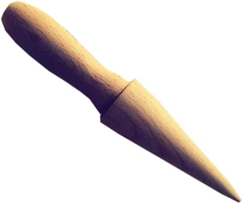 Miniatura 8 de Cabilock Brioche de madera bollos Krumkake cono pizzelle rodillo croissant hacer cono cono en forma de cono de gofres molde de cono de helado para