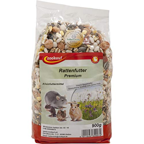 zookauf Nager Futter Premium für Ratten 900g Cover