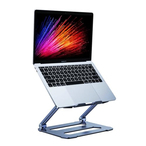 Support de plaque pour ordinateur portable avec suspension pliable réglable