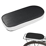 Cuscino Posteriore per Bicicletta in PU, Seggiolino per Bici Confortevole, Cuscino del Sed...
