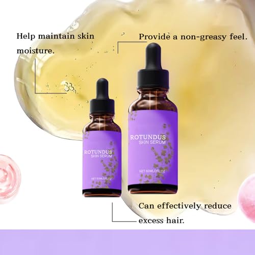 Generic 2PCS Rotundus Skin Serum,Rotundus Oil，Hair Removal Repair Essence, Natural Moisturizing Body Oil, Soothe And Gentle, Suitable For All Skin Types