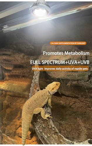 Cozywell UVB10.0-12W Led Uvb Light For Reptiles, 12W Uvb 10.0 Led Light For Desert Reptiles, High Output Full Spectrum Uva Uvb Reptile Light thumb #5