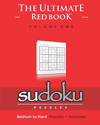 Sudoku: The Ultimate Red Book - Medium To Hard, Puzzles & Solutions