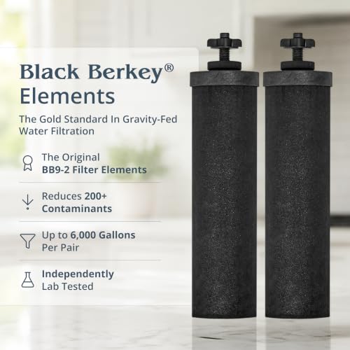 Image of Royal Berkey 3.25 Gal Gravity Water Filter System with BB9-2 Filters