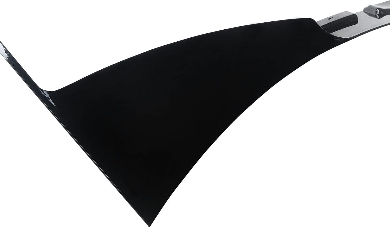 NINTE Front Splitter Extension Winglets for 2014-2019 Chevrolet Corvette C7 Z06 Z07 Z51 Stingray Covertible 2 Door ABS Painted Gloss Black Front Bumper Corner Spoiler