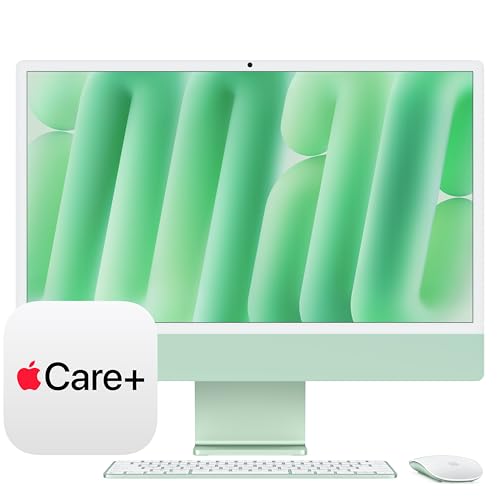Apple 2024 iMac M4, 8-core CPU/GPU, 16GB, 256GB SSD, Green