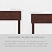 AFI Orlando Modern Solid Wood Headboard, Queen, Walnut