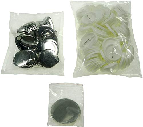 Badge 44mm consommable bouton pour machine à badge haute efficacité 100pcs - 2