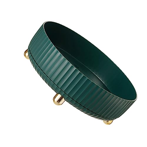 TOPBATHY Estante Giratorio Resistente Y Resistente Para Condimentos De Cocina Y Baño Organizador De Especias De Fácil Acceso Color Verde