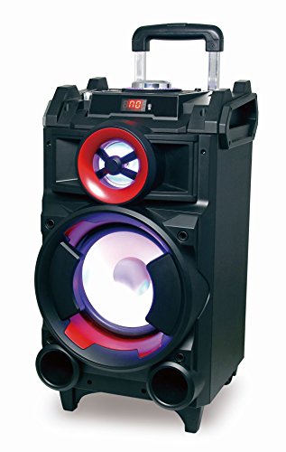 Preisvergleich Produktbild Conceptronic CSPKBTBASSCROWD Bluetooth-Party-Lautsprecher schwarz