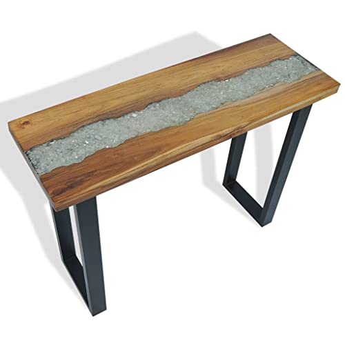 Vidaxl Console Table Teak 39.4"X13.8"X29.5" #TOP10