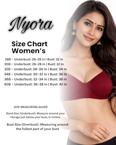 Image of Women's Cotton Medium Padded Bra | Soft & Breathable Fabric | Full Coverage Everyday Comfort Bra | Adjustable Straps & Back Hook Closure