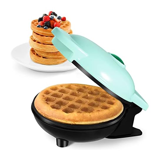 TYC Waflera para hacer waffles MiNi,doble cara antiadherente,con fácil limpieza, paninis, papas hash brown, y otros para el desayuno, almuerzo o aperitivos TYC MiNi
