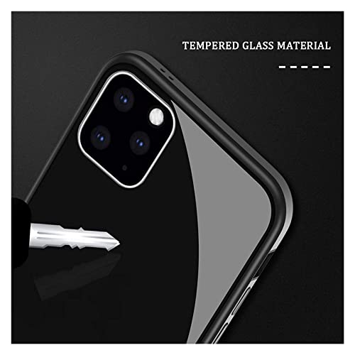Coque en métal rouge et verre trempé pour iPhone 12 Pro Max - 3