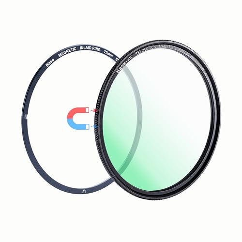 Filtro magnético MCUV de 82 mm Kase Revolution II con vidrio a prueba de golpes