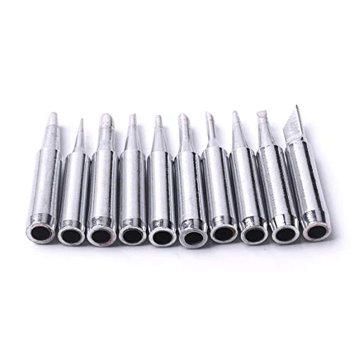 Atoplee 10Pcs Solder Iron Tip For Hakko Soldering Rework Station，900M-T #TOP7