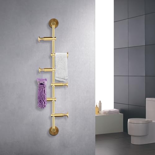 Perchero de pared para evitar ropa tirada y colgar abrigos de invierno 7