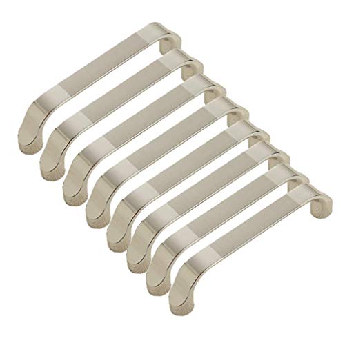 Barre poignée de tréfilage en métal 128 mm au design minimaliste