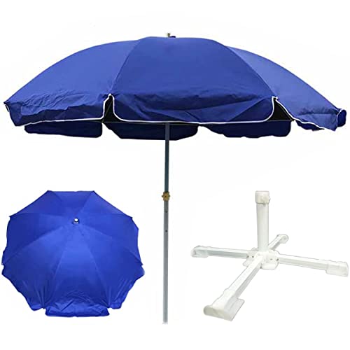 Arun & Sons Garden Umbrella with Stand Big Size 6ft Canopy Outdoor