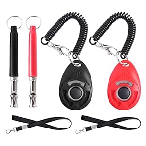4pcs Dog Training Set Pet Training Clicker with Whistles Dog Training Whistle Ultrasonic Professional Dog Whistles with Lanyard  Barking Control Device  Adjustable Silent Dog Whistle Training Tools  Cucciolini Doodles 4pcs dog training set pet training clicker with whistles dog training whistle ultrasonic professional dog whistles with lanyard  barking control device  adjustable silent dog whistle training tools   cucciolini doodles