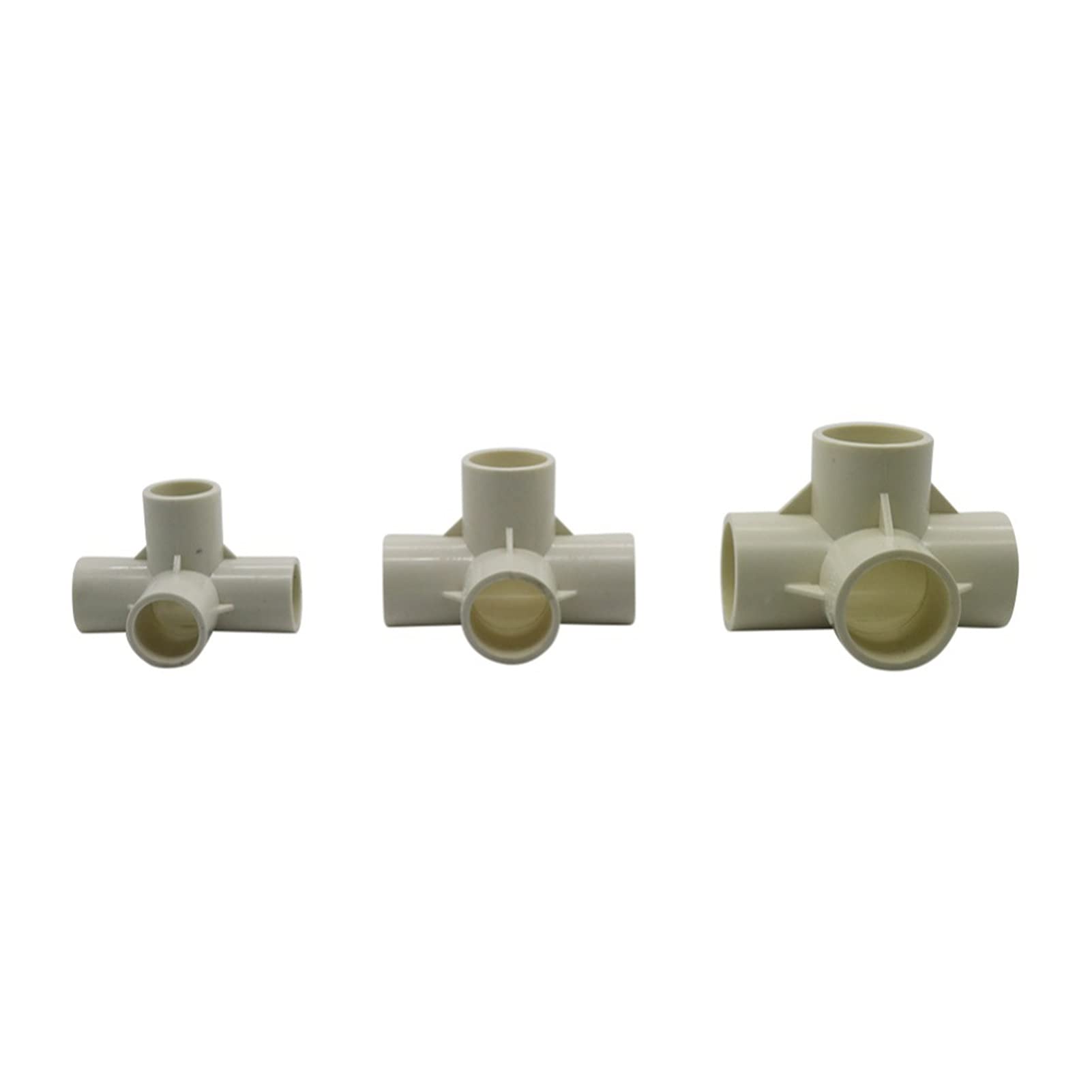 Adaptador de Conector de Manguera Ae para Manguera de Uso General Conector de Tubería de 4 Vías Diámetro Interior 20 Mm 25 Mm 32 Mm Accesorios de Tubería de Riego de Jardínrícola Junta de Tubería 1 (D