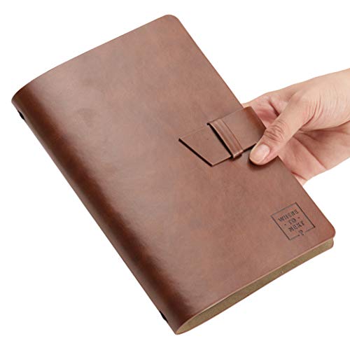 Where To Next Undated Travel Planner - Leather Bound, A5 Size, Monthly/Weekly Pages