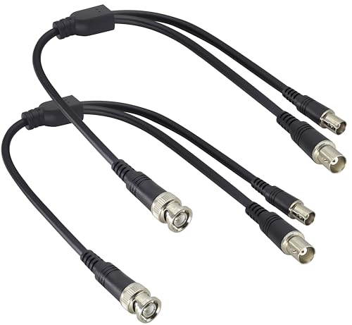 Câble répartiteur BNC coaxial Y de haute qualité avec double connecteur femelle