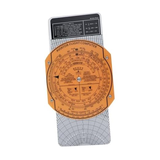 Baoblaze Aviation Slide Ruler Gadget