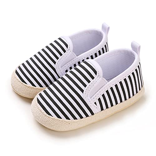 Baby Shoes Boys Girls Baby Toddler Shoes Casual Shoes Lightweight Flat Sole Stripes Toddler Boys & Kids2