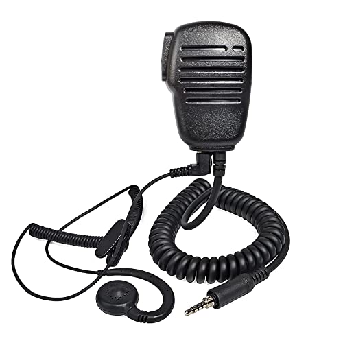 Microphone de poing IP54 UAYESOK avec son clair pour radios Standard Horizon HX400 et HX890