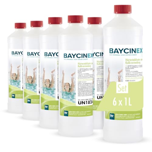 Höfer Chemie 6 x 1 L stabilisateur de dureté à Action Anti-calcaire