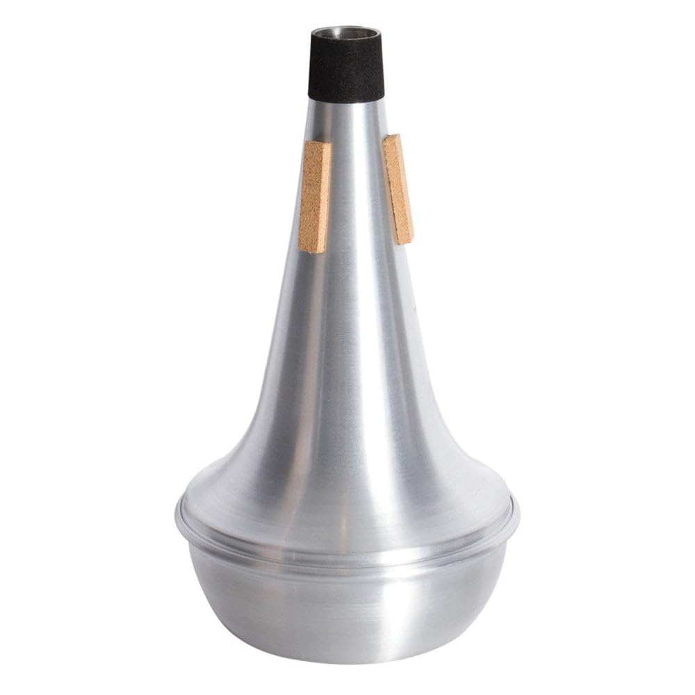 Mute de trombón recto en el escenario