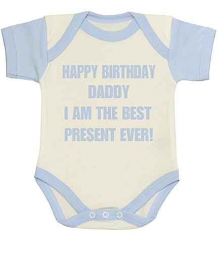 BabyPrem Baby Kleidung Body Strampelanzuge 'Happy Birthday Daddy Best...