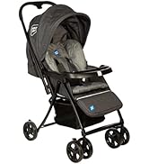 Mee Mee Easy Fold Baby Stroller | 3 Different Seat Positions - Sleeping, Reclining & Seating | Ro...