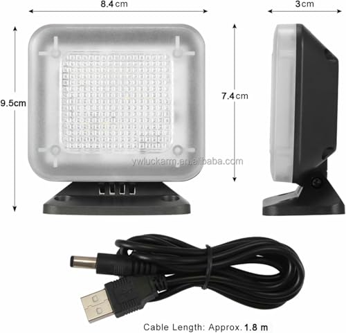 Simulador de televisión LED para simular presencia al viajar 8