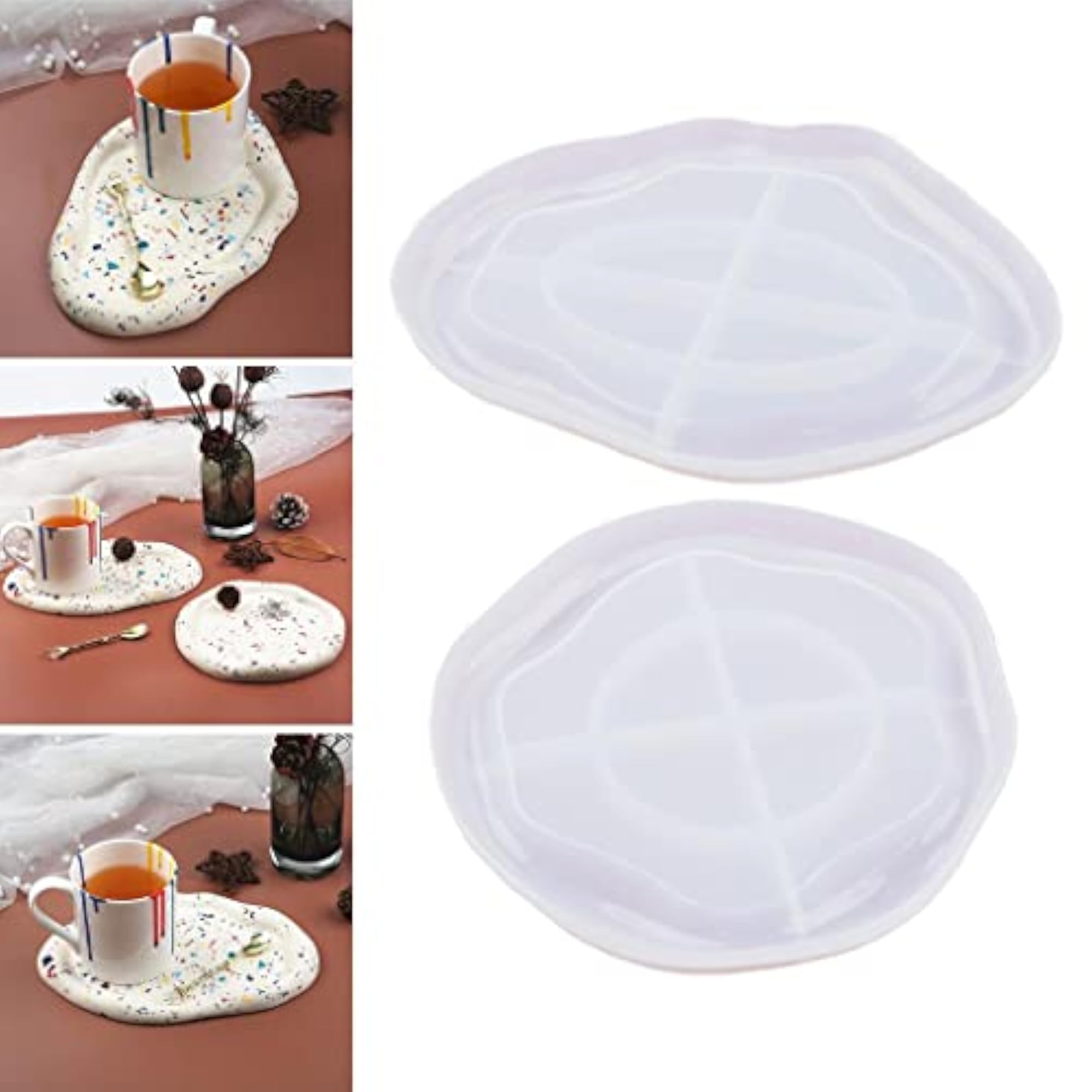 Handmade Silicone Mould for DIY Coasters