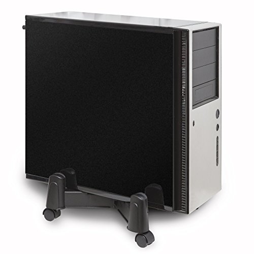 image for Syba Mobile Desktop Tower Computer Floor Stand Rolling Caster Wheels a