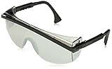 Uvex S1379 Astrospec 3000 Safety Eyewear, Black Frame, Silver Mirror Ultra-Dura Hardcoat Lens