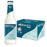Organics by Red Bull Tonic Water ist ein Erfrischungsgetränk mit Kohlensäure, ohne Koffeine und kein Energy Drink